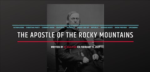 The Apostle Of The Rocky Mountains
