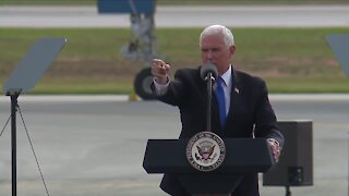 Vice President Pence appears at 'Make America Great Again' rally near Toledo