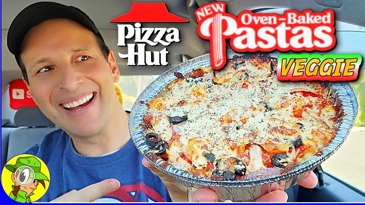 Pizza Hut® 🍕 OVENBAKED PASTAS Review ♨️🍝 Veggie 🍅🫑🧅 Peep THIS Out! 🕵️‍♂️