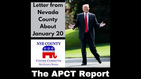 Letter from Nevada County About January 20