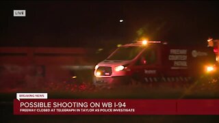 MSP investigating possible freeway shooting on WB I-94
