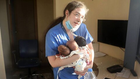 Nurse Saves Three Newborns During Beirut Blasts