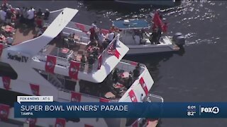 Super Bowl winners parade
