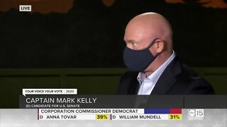 Mark Kelly responds to Martha McSally's challenge for debates