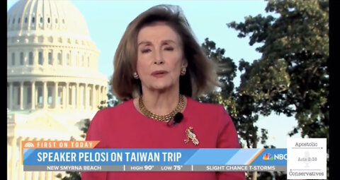 Satire | Nancy Pelosi makes amends with China over visit to Taiwan