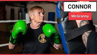 Meet the 76-year-old female kickboxer