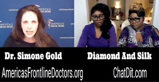 EP 44 | Diamond and Silk talk to Dr. Simone Gold about Face Diapers