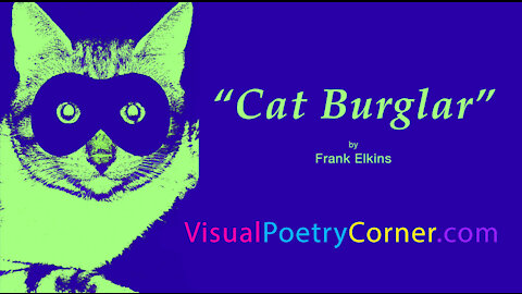 "Cat Burglar" – Funny Cat Poem!
