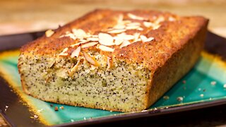 Keto Almond Poppyseed Bread Recipe