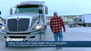 Feds to allow Teen Semi Truck Drivers
