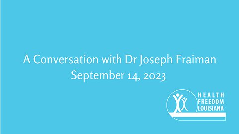 A Conversation with Dr. Joseph Fraiman