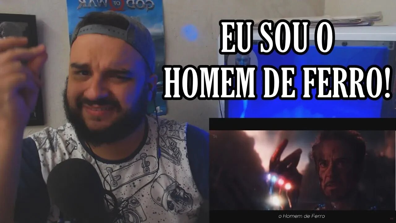 React Rap Do Homem De Ferro Vingadores Ultimato Eu Sou O Homem De Ferro 7 Minutoz