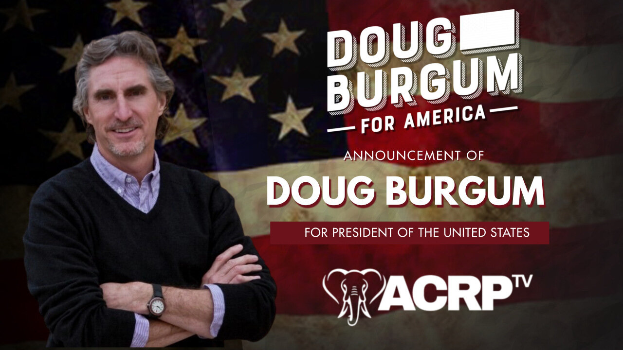 Doug Burgum Announces Presidential Campaign 