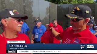Kern County veterans view memorials during day two of Honor Flight