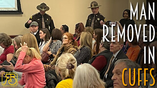 Utah Highway Patrol remove man from State Senate meeting