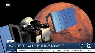 Fact or Fiction: Mars spacecraft running on Windows 98?