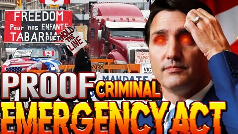 Trudeau's Emergency Act Was CRIMINAL!!