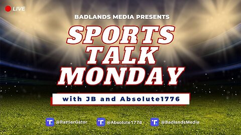 Sports Talk Ep 12. - Mon 12:00 PM ET -