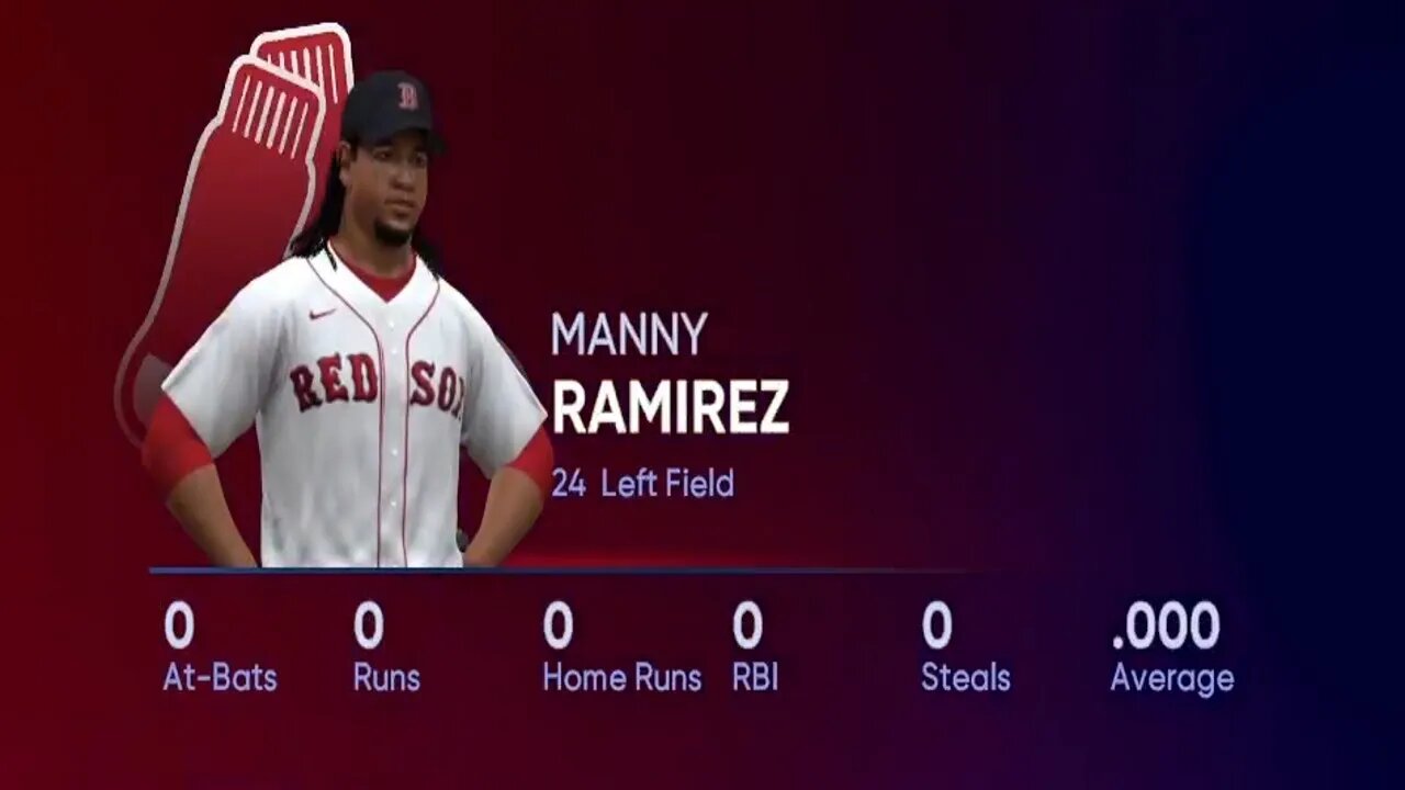 MANNY RAMIREZ - MY PLAYER CREATION - #MLBTheShow 19 