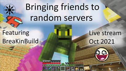 RDM - Bringing friends to random servers - Live stream from Oct 2021.