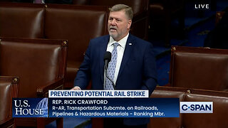 Rep. Rick Crawford calls railroad strike "hostage situation"