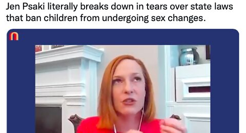 Psaki Weeps as Americans Say NO to Groomers!