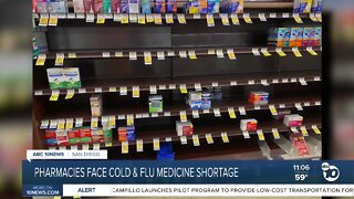 Local pharmacies face cold and flu medicine shortage