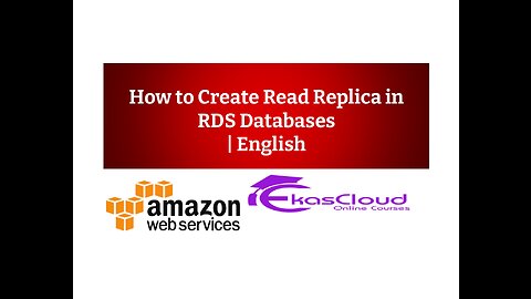 How to Create Read Replica in RDS Databases