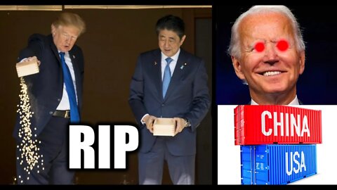 Shinzo Abe Assassinated In Japan, Joe Biden's China Oil Scandal & Germany Trump Clip Revisited.