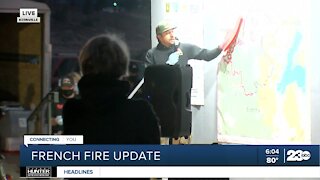 Officials give update on French Fire
