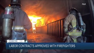 Labor contracts approved with firefighters