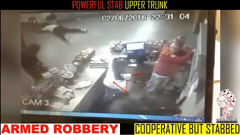 Violent and sadistic robbers | cooperative but still stabbed | Real Violence For Knowledge