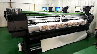 Wallpaper printing machine