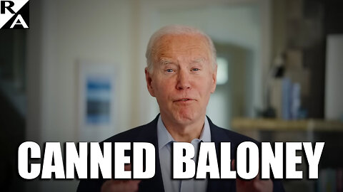 Canned Baloney: Has the Cheering Died Down Yet from Biden's Historic Re-Election Campaign Video?