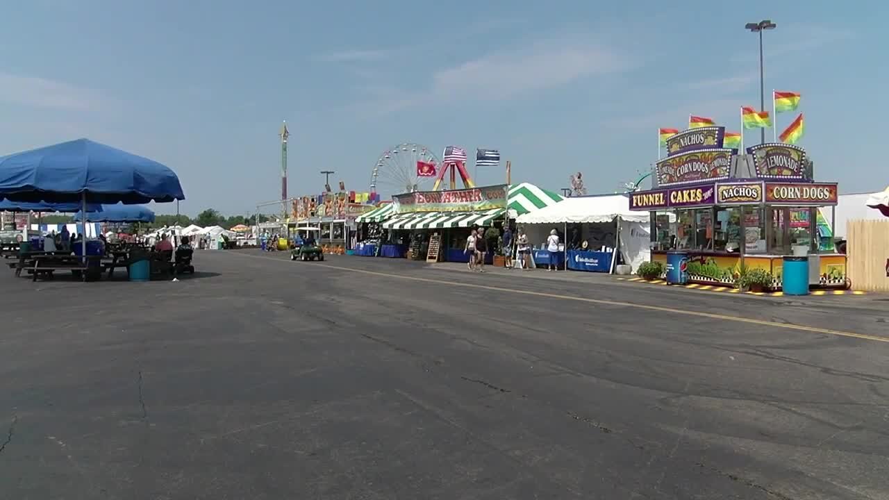 Opening Day at the Erie County Fair
