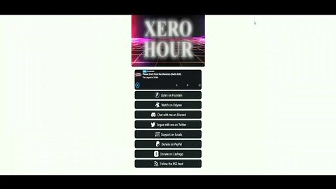 The Xero Hour Live Show 5-13-2022