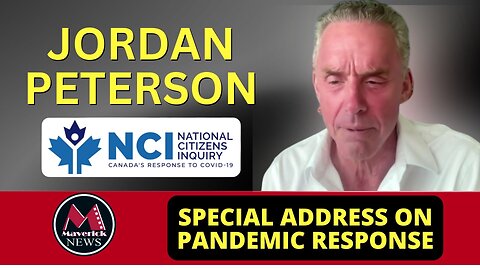 Jordan Peterson: National Citizens Inquiry ( Covid Reponse ) Maverick News