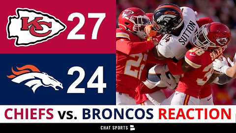 Kansas City Chiefs vs. Denver Broncos Postgame Show | NFL Week 17