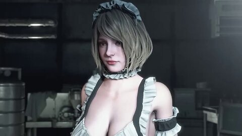 Maid Ashley & Leon - Resident Evil 4 Remake 