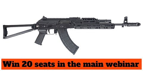 PSA AK-103 GF3 MINI #2 for 20 seats in the main webinar