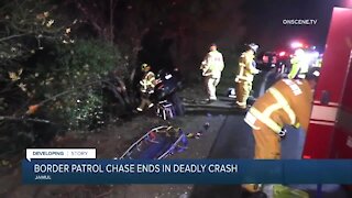 Border Patrol chase ends with deadly crash