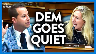 Dem Didn't Think Before Asking This, MTG's Response Shuts Him Up | DM CLIPS | Rubin Report