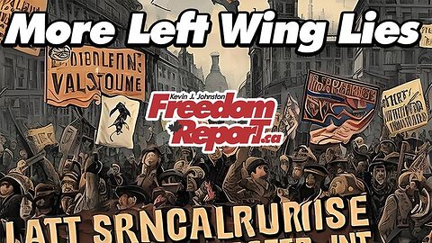 THE LEFT WING LIES ABOUT BEING ATTACKED AND HUNTED BY CONSERVATIVES