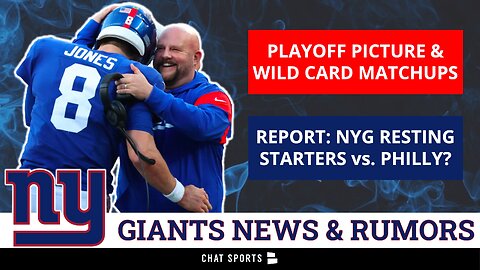 UPDATED Giants Playoff Picture & Potential 1st Round Matchups + Latest Giants News Ft. Daniel Jones