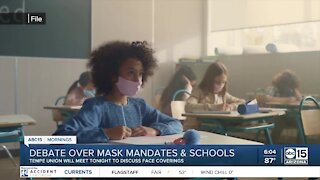 Debate over mask mandates in Arizona schools