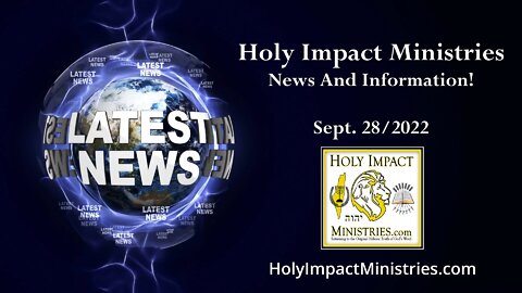 Holy Impact Ministries News Bulletin