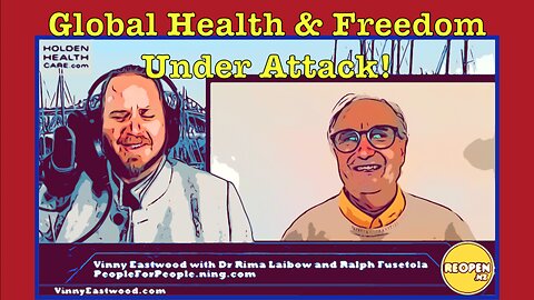 🔴 Global Health and Freedom Under Attack! Vinny Eastwood on The Dr Rima Truth Reports