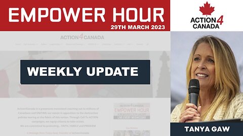 Weekly Update: March 29th with Tanya Gaw