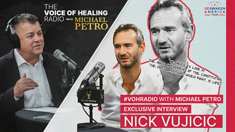 #VOHRADIO Exclusive: Apostle Michael Petro and Nick Vujicic | ReAwaken America Tour