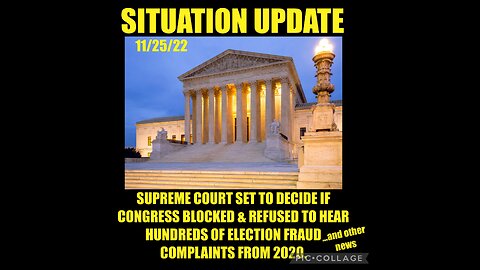 Situation Update: SCOTUS Set To Decide To Hear Election Fraud Complaints! MSM Admits CV Is Pandemic Of Vaccinated!  We Have Reached Critical Mass Awakening! - We The People News